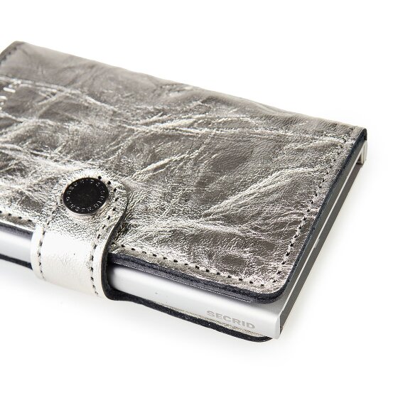 Secrid Miniwallet Crunch Funda para tarjetas de crédito RFID Piel 6,5 cm