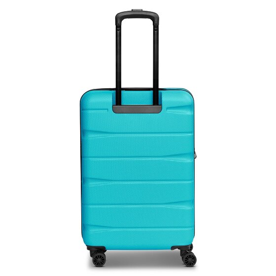 Franky Juego de maletas Munich 4.0 de 4 ruedas, 3 piezas con plegado extensible