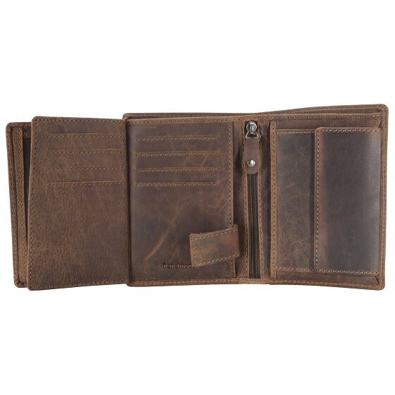 Greenland Nature Montana cartera cuero 9,5 cm