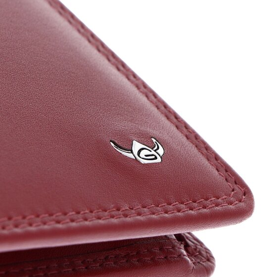 Golden Head Polo Cartera Bloqueo RFID Piel natural 12 cm