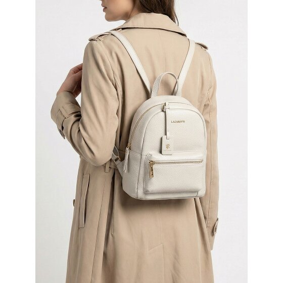 Lazarotti Bologna Leather Mochila de la ciudad Piel 27 cm