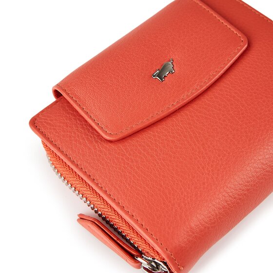 Braun Büffel Joy Cartera Protección RFID Piel 12 cm