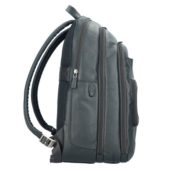 Piquadro Mochila Vibe Piel 43 cm Compartimento para portátil