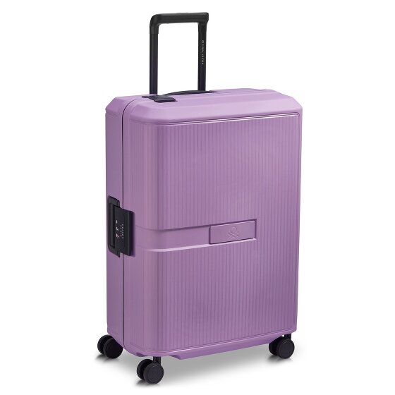 Delsey Paris x United Colors of Benetton Colour Block Trolley rígido de 4 ruedas 67 cm