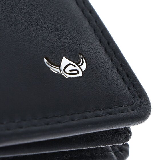 Golden Head Polo Cartera Bloqueo RFID Piel natural 11 cm