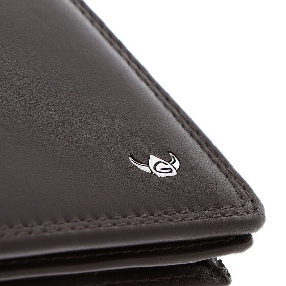 Golden Head Polo Cartera Bloqueo RFID Piel natural 13 cm