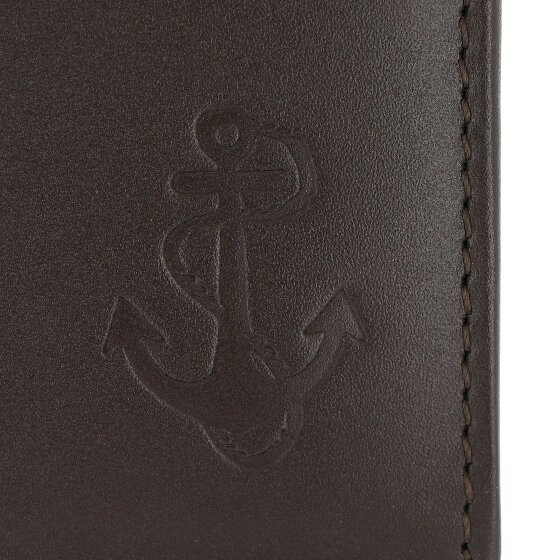 oxmox Leather Cartera Bloqueo RFID Piel natural 11 cm