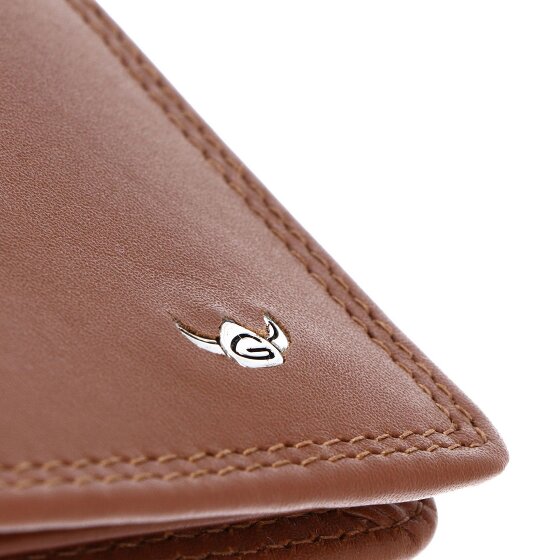Golden Head Polo Cartera Bloqueo RFID Piel natural 11 cm