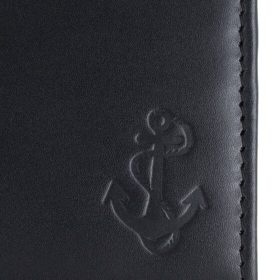 oxmox Leather Cartera Bloqueo RFID Piel natural 12 cm