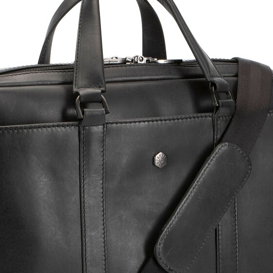 Jekyll & Hide Montana Maletín Protección RFID Piel 41 cm Compartimento para el portátil