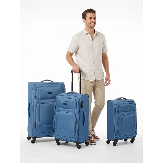 Smartbox Edition 04 4 ruedas Set de maletas 3 piezas Con asa expansible