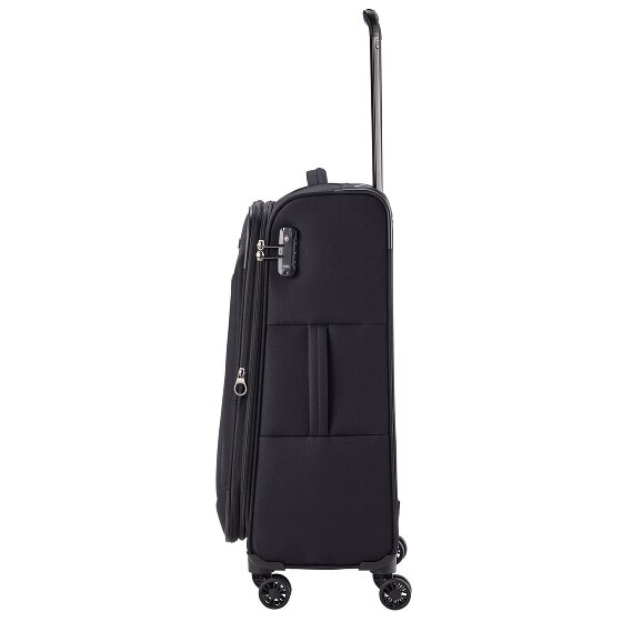 Travelite Chios 4 ruedas Carrito 67 cm con pliegue de expansión