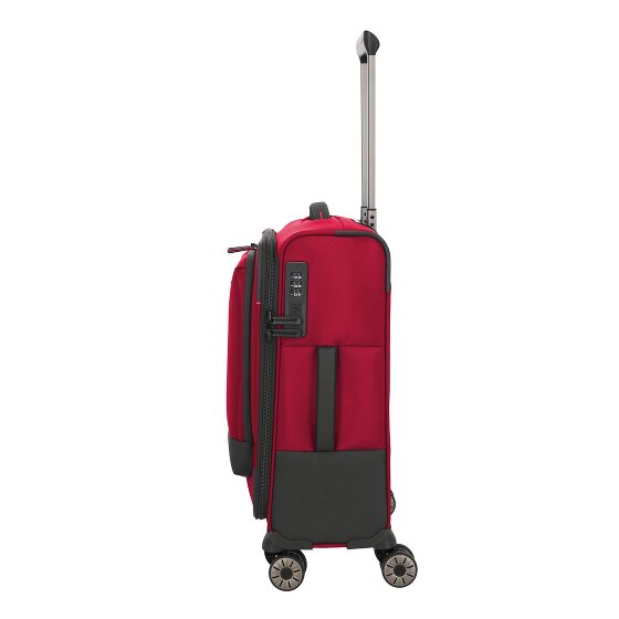 Travelite Crosslite 5.0 4 ruedas Carro de la cabina S 55 cm Compartimento para el portátil