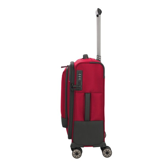 Travelite Crosslite 5.0 4 ruedas Carro de la cabina S 55 cm Compartimento para el portátil