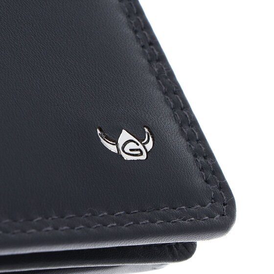 Golden Head Polo Cartera Bloqueo RFID Piel natural 10 cm