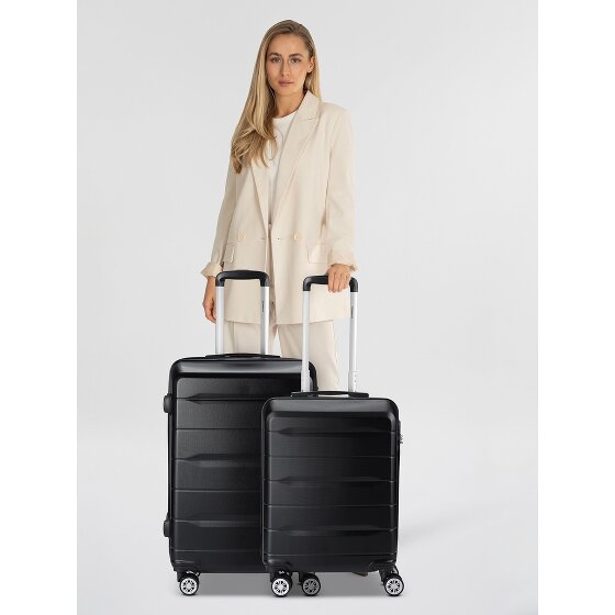 Benzi 5583 4 ruedas Juego de maletas 2 piezas