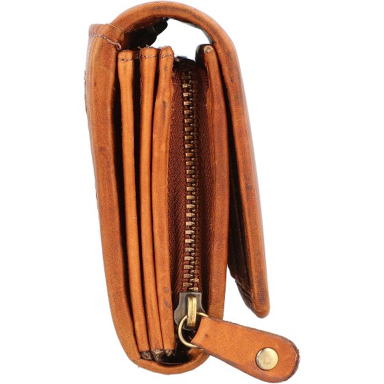 Greenland Nature Cartera de piel suave y segura 16 cm RFID