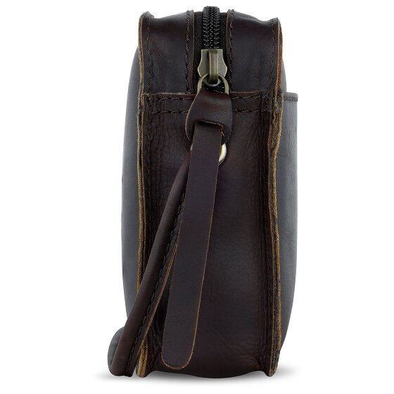 Klondike 1896 Rush Allison Bolso de hombro de cuero 17 cm