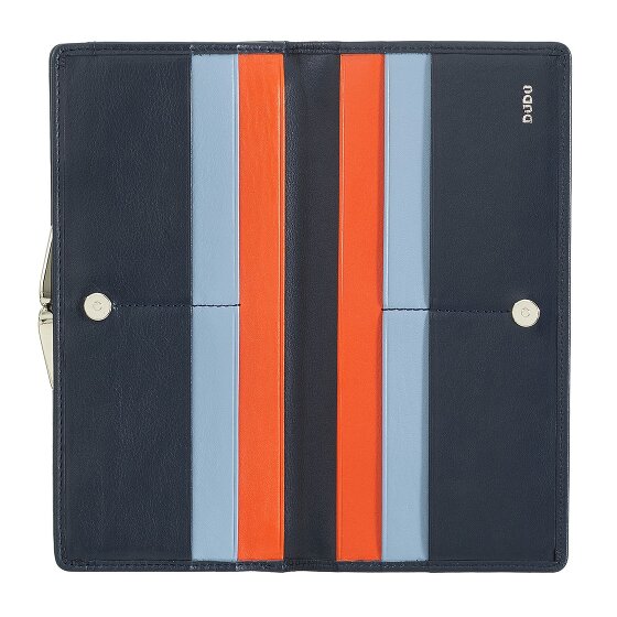 DuDu Cartera Protección RFID Piel 19.5 cm