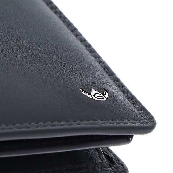 Golden Head Polo Cartera Bloqueo RFID Piel natural 12 cm