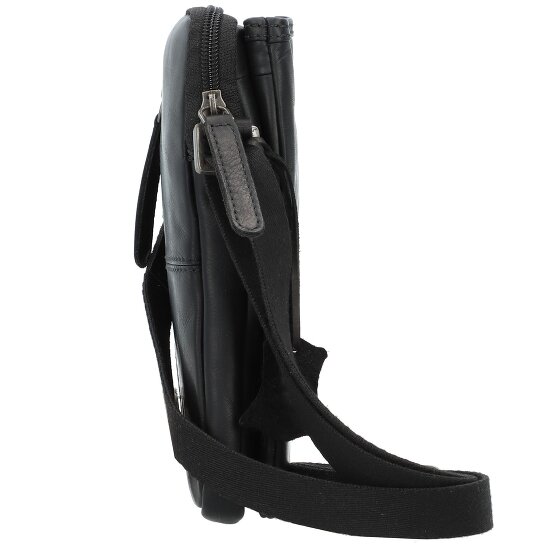 Greenburry Pure Black Funda de teléfono móvil Piel 11 cm