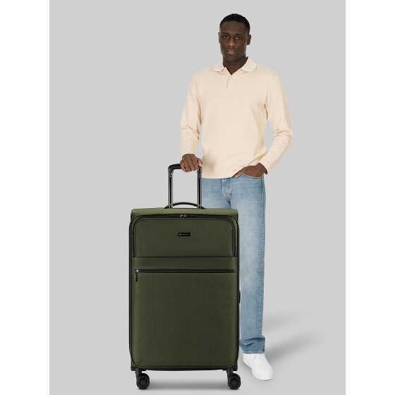 bugatti Valencia Soft 4 ruedas Carrito L 75 cm con pliegue de expansión