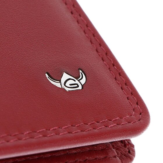 Golden Head Polo Cartera Bloqueo RFID Piel natural 11 cm