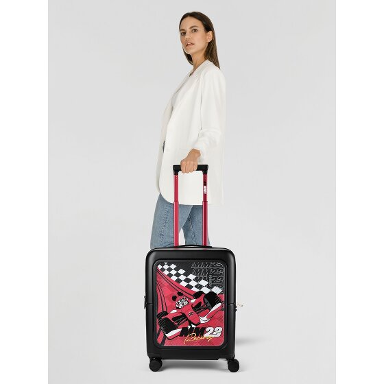 American Tourister Dashpop Disney 4 ruedas Carro de la cabina 55 cm con pliegue de expansión