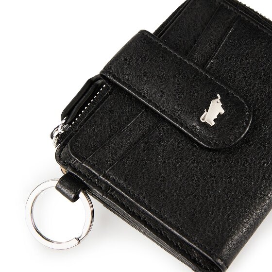 Braun Büffel Joy Estuche para tarjetas de crédito Protección RFID Piel 11 cm