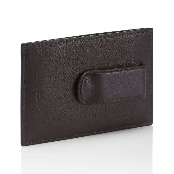 Porsche Design Estuche para tarjetas de crédito RFID de cuero de 10 cm