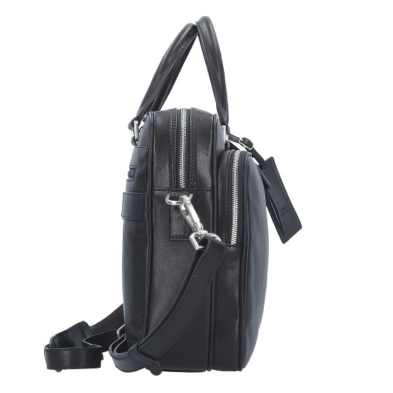 Picard Auténtico maletín de cuero con compartimento para el portátil de 38 cm