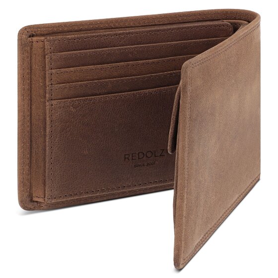Redolz Cartera Essentials QF de piel RFID 12 cm