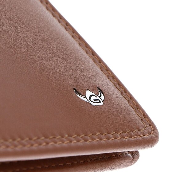 Golden Head Polo Billetera de cuero RFID 11 cm