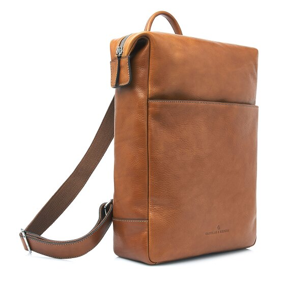 Castelijn & Beerens Laurens Mochila de día Protección RFID Piel 41 cm Compartimento para el portátil