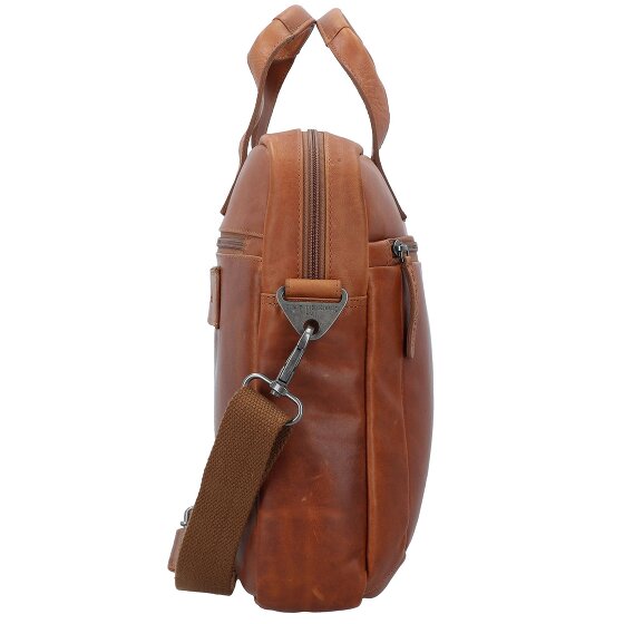 The Chesterfield Brand Wax Pull Up Maletín Piel 40 cm Compartimento para el portátil