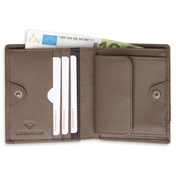 Roncato Alaska Cartera Protección RFID Piel 9 cm