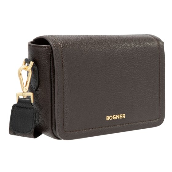 Bogner Wallis Bar Bolsa de hombro Piel 23 cm