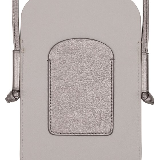 DuDu Bolsa de móvil de colores de Menorca de cuero de 12 cm