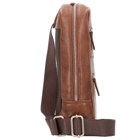 Leonhard Heyden Amsterdam Bolso de hombro de cuero 30 cm