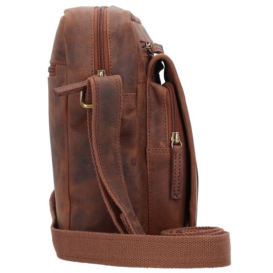 Greenland Nature Bolso de hombro Montenegro de cuero RFID 22 cm