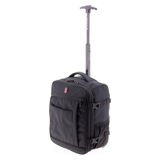Gladiator 1400 2 ruedas Carrito de mochila 40 cm Compartimento para el portátil con pliegue de expansión