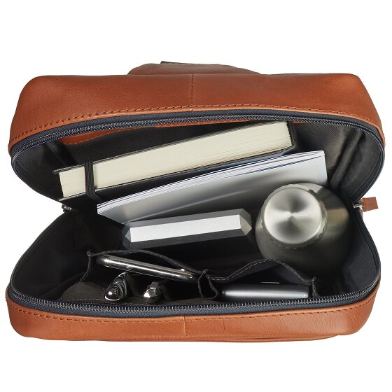 Leonhard Heyden Bolso de hombro de Hamburgo de cuero de 20 cm