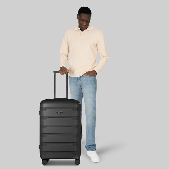 d&n South Dakota 4 ruedas Carrito M 66 cm con pliegue de expansión