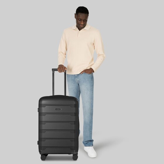 d&n South Dakota 4 ruedas Carrito M 66 cm con pliegue de expansión