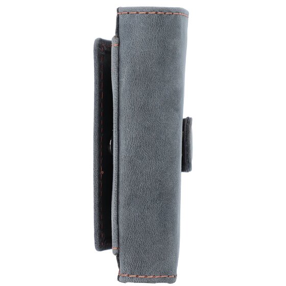 Greenburry Billetera original vintage de cuero RFID 8 cm