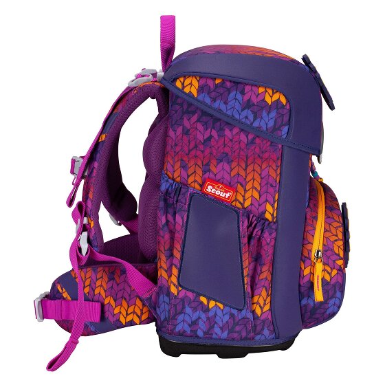 Scout Neo Exklusiv Superflash Juego de mochilas escolares 4 piezas