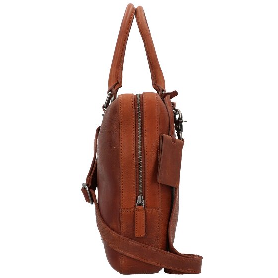 Burkely Maletín Antique Avery Piel 38 cm Compartimento para portátil