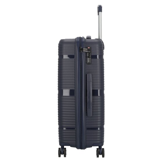 d&n Travel Line 4200 4 ruedas Carrito M 67 cm