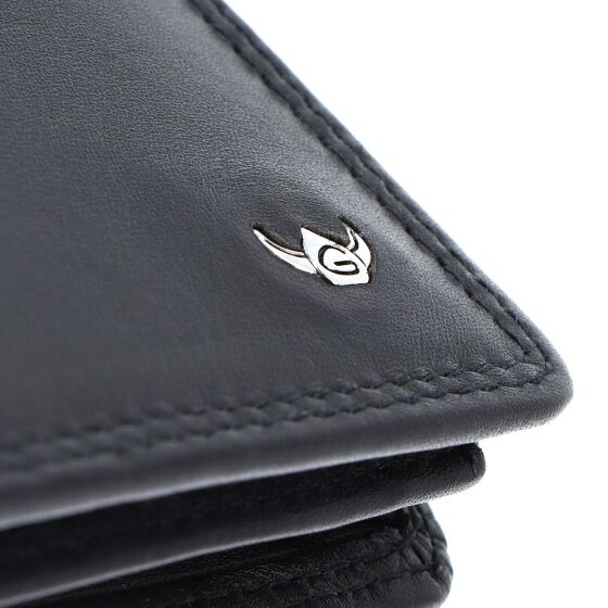 Golden Head Polo Cartera Bloqueo RFID Piel natural 10 cm