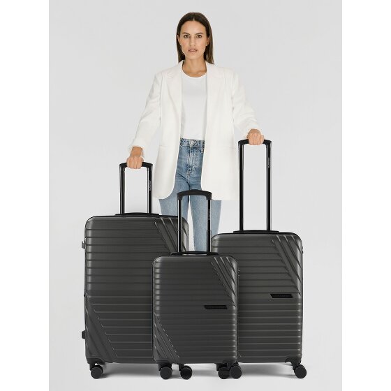 Cocoono Larnaka 4 ruedas Juego de maletas 3 piezas con pliegue de expansión